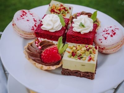 Afternoon tea close up