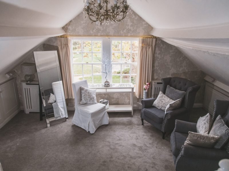 Downham Hall Bridal dressing room