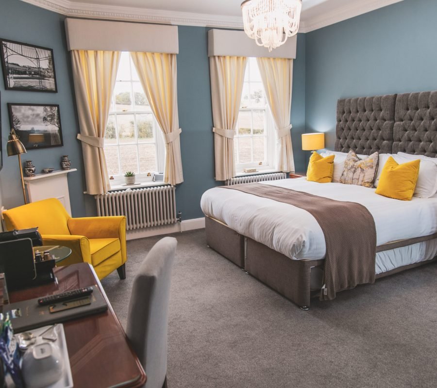 Downham Hall bedroom 1