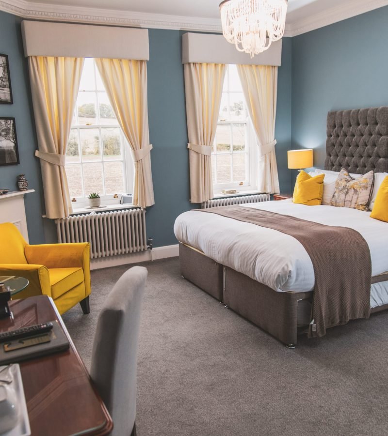 Downham Hall bedroom 1